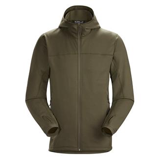 Men's Arc'teryx LEAF Naga Hoodie Full Zip (Gen 2.1) Ranger Green