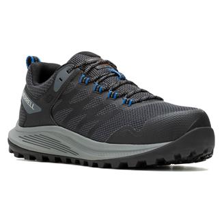 Men's Merrell Work Nova 3 Low Vent CF Carbon Toe Black / Blue