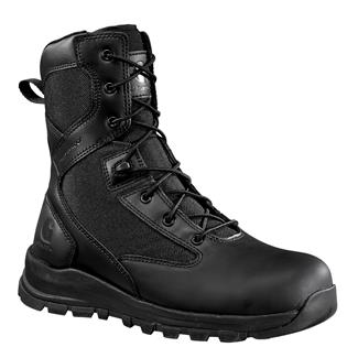 Men's Carhartt 8" Gilmore Side-Zip Waterproof Boots Black