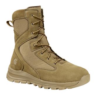 Men's Carhartt 8" Gilmore Side-Zip Waterproof Boots Coyote