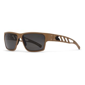 Gatorz Delta M4 Tan Cerakote (frame) - Smoke Polarized (lens)