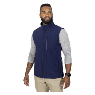 Men's Mission Made Soft Shell Vest Navy