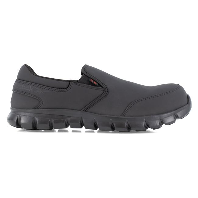 Men's Reebok Sublite Cushion Work Slip-On Composite Toe