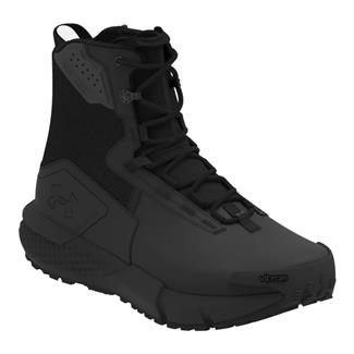 Men's Under Armour Charged Valsetz Side-Zip Waterproof Boots Black