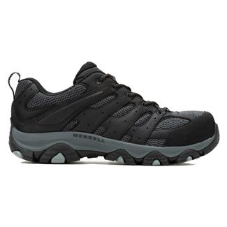 Men's Merrell Work Moab Vertex 2 Composite Toe Black / Granite