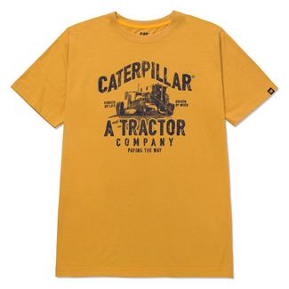 Men's CAT Graphic T-Shirt Mustard