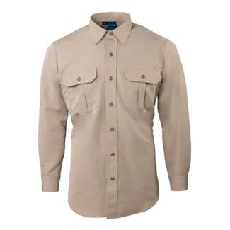 Men's Propper Edgetec Tactical Long Sleeve Shirt Khaki