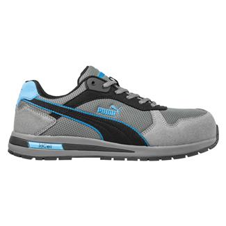 Men's Puma Safety Frontside Low Composite Toe Gray Blue