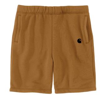 Men's Carhartt Relaxed Fit Midweight Fleece Shorts Carhartt Brown