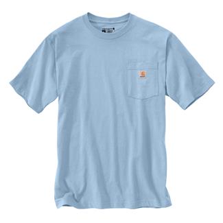 Carhartt Loose Fit Heavyweight Pocket T-Shirt Fog Blue