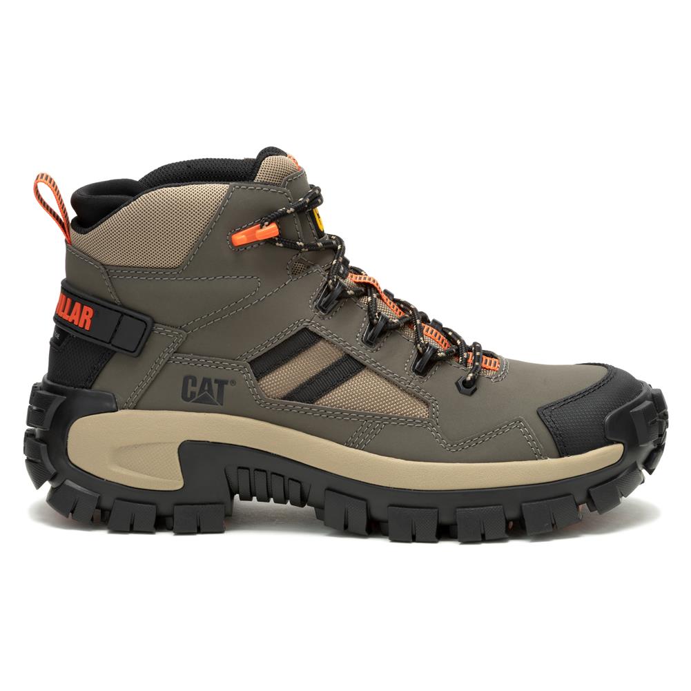 Men s CAT Invader Mid Vent Composite Toe Boots Work Boots Superstore WorkBoots