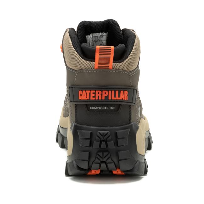 Men's CAT Invader Mid Vent Composite Toe Boots | WorkBoots.com