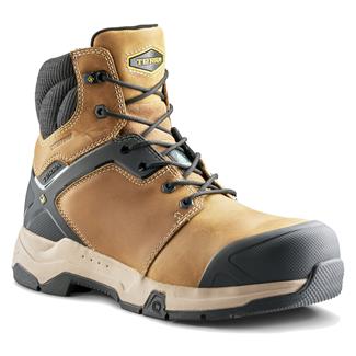 Men's Terra 6" Carbine Composite Toe Waterproof Boots Wheat