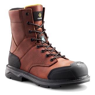 Men's Terra 8" Patton Aluminum Toe Waterproof Boots Brown