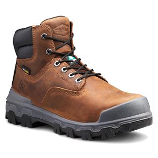 Men's Terra 6" Sentry Internal Met Guard Composite Toe Waterproof Boots Brown