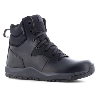 Men's Volcom 6" Street Shield Tactical Side-Zip Waterproof Boots Black