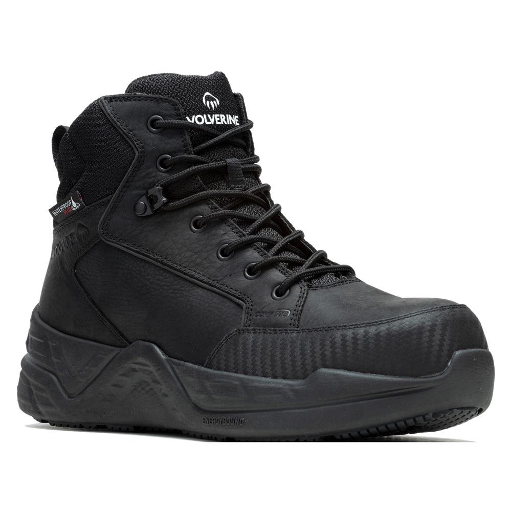 Wolverine men's black boots new arrivals
