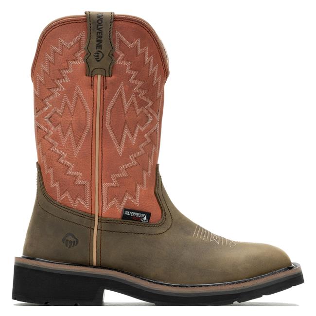 Women s Wolverine Rancher Arrow Steel Toe Waterproof Boots Work Boots Superstore WorkBoots