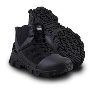 Men's Original SWAT Alpha Freedom 6” Hands Free Polishable Toe Boots Black