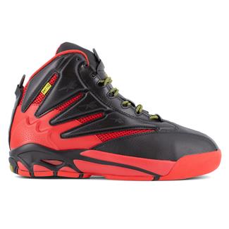 Men's Reebok Blast Athletic Work Met Guard Sneaker Black / Red