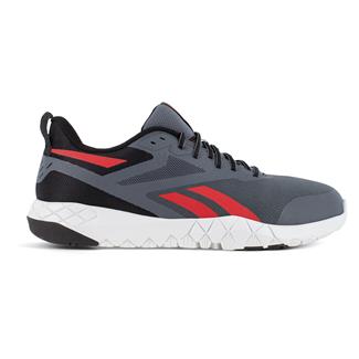 Men's Reebok Flexagon Force XL Composite Toe Work Gray / Black / Red