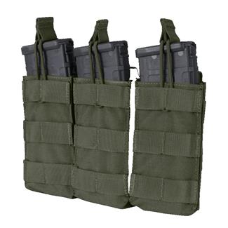 Condor Triple M4/M16 Open-Top Mag Pouch Ranger Green