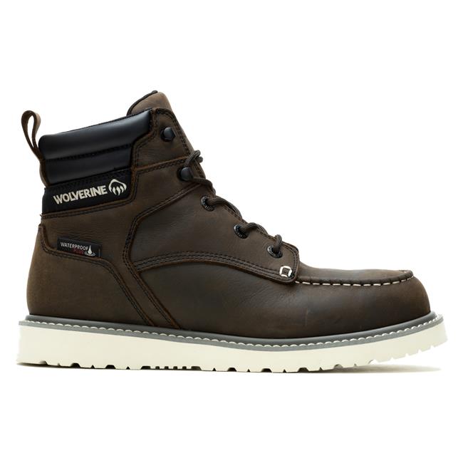 Men s Wolverine Trade Wedge Steel Toe Waterproof Boots Work Boots Superstore WorkBoots