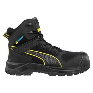 Men's Puma Safety 6" Rock HD Composite Toe Boots Black