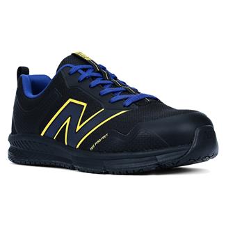 Men's New Balance Evolve Alloy Toe Black / Blue / Yellow