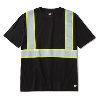 Men's CAT Enhanced Visibility T-Shirt Black