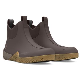Men's Under Armour Charged Shoreman Deck Waterproof Boots Fresh Clay / Pewter