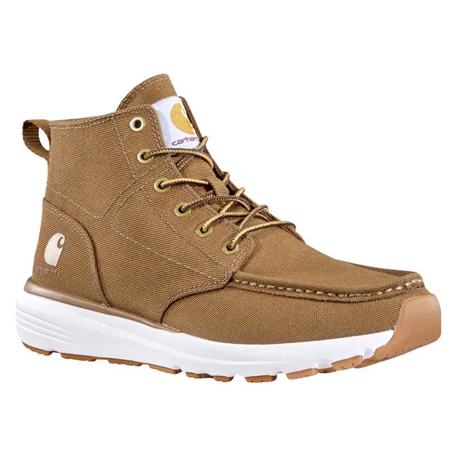 Men's Carhartt Haslett Moc Toe Canvas Chukka Boots | WorkBoots.com