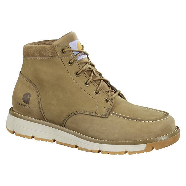 Men s Carhartt Millbrook Moc Toe Wedge Nubuck Steel Toe Boots