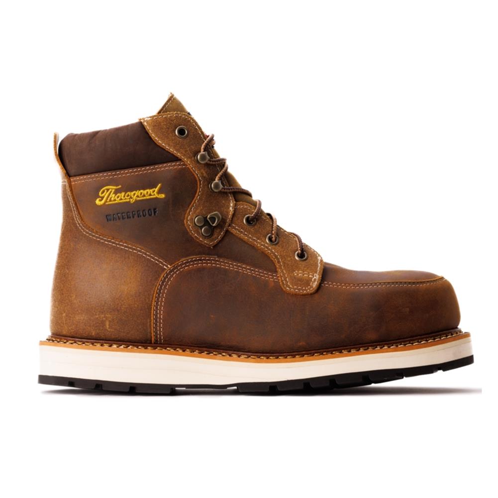 Men's Thorogood Iron River Wedge Moc Toe Composite Toe Waterproof
