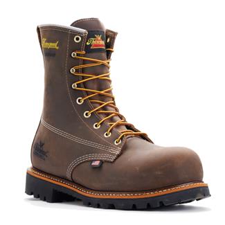 Men's Thorogood 8" American Legacy Carbon Toe Waterproof Boots Crazyhorse