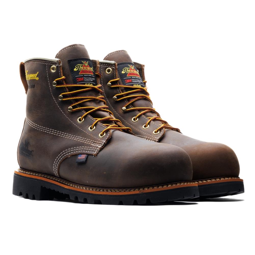 Men s Thorogood 6 American Heritage 400G Composite Toe Waterproof Boots