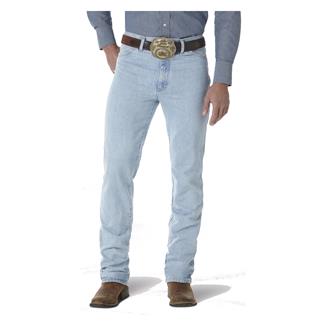 Men's Wrangler Cowboy Cut Slim Fit Jeans Bleach
