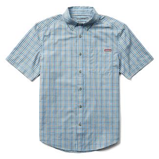 Men's Wolverine Mortar Shirt Light Blue Plaid