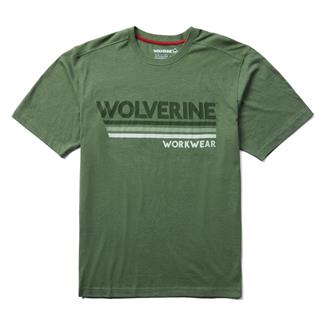 Men's Wolverine Classic Graphic T-Shirt Bronze Green