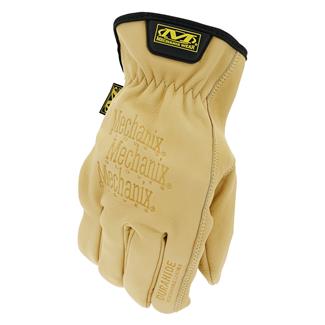 Mechanix Wear Leather Cow Driver Gloves Tan