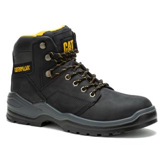 Men's CAT Striver Steel Toe Boots Black