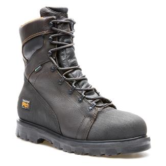 Men's Timberland PRO 8" Rigmaster Steel Toe Waterproof Boots Black