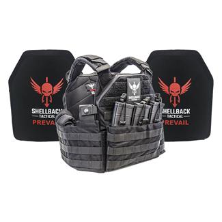 Shellback Tactical SF Lightweight Armor System / Level III+ H3101 Plates Black