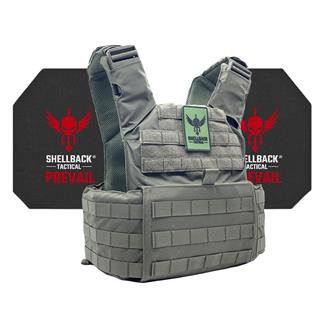 Shellback Tactical Skirmish Active Shooter Kit / Level IV 4S17 Armor Plates Ranger Green