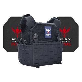 Shellback Tactical Rampage 2.0 Active Shooter Kit / Level IV 4S17 Armor Plates Navy Blue