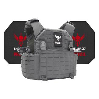 Shellback Tactical Rampage 2.0 Active Shooter Kit / Level IV 4S17 Armor Plates Wolf Gray