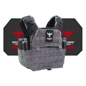 Shellback Tactical Banshee Elite 2.0 Active Shooter Kit / Level IV Model 4S17 Armor Plates Wolf Gray