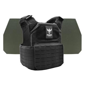 Shellback Tactical Shield 2.0 Level IV Body Armor Kit / Model L410 Plates Black