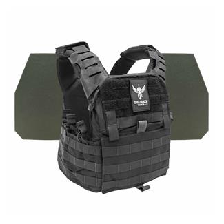Shellback Tactical Banshee Elite 2.0 Level IV Body Armor Kit / Model L410 Plates Black