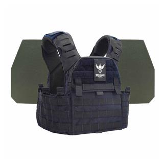 Shellback Tactical Banshee Elite 2.0 Level IV Body Armor Kit / Model L410 Plates Navy Blue